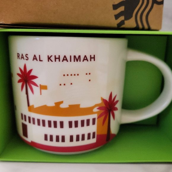 Starbucks United Arab Emirates You Are Here Ras al Khaimah Coffee Mug NWT - Picture 4 of 6